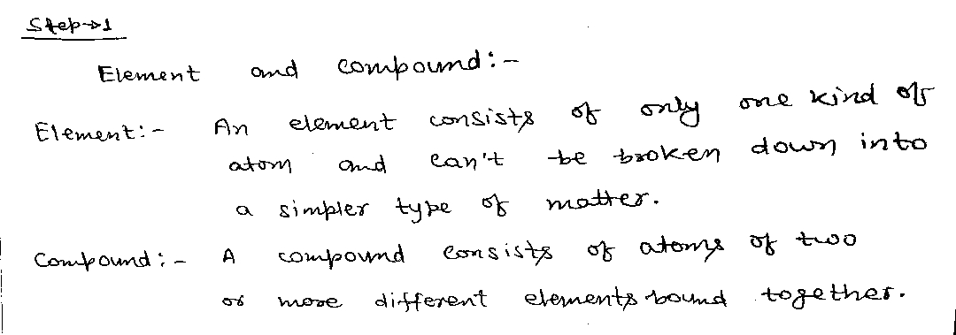 Chemistry homework question answer, step 1, image 1